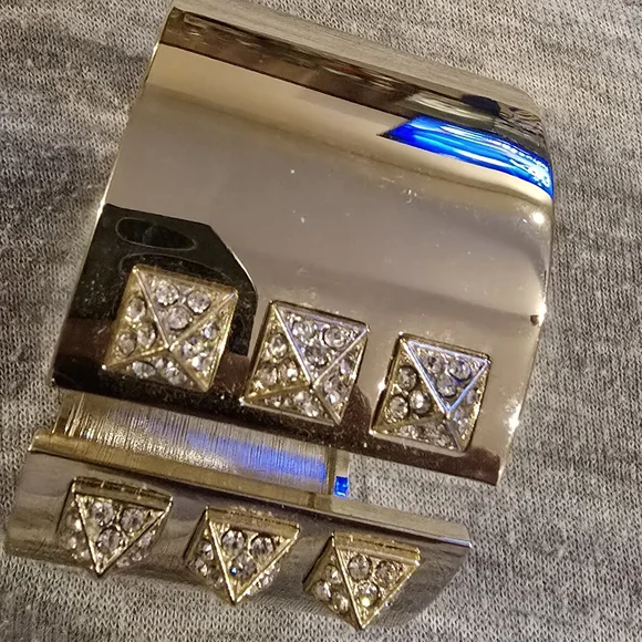 Victoria's Secret Silver Cuff Bracelet - Picture 1 of 6